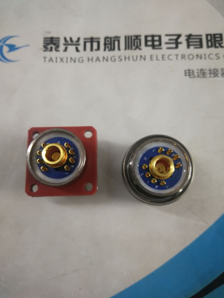 高低频混装航空插头